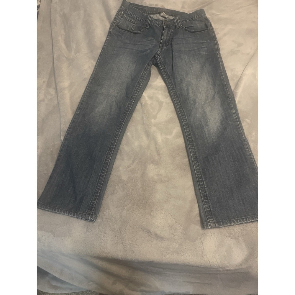 VINTAGE BRASS SLIM STRAIGHT 30 X 32 MENS 5 POCKET JEANS